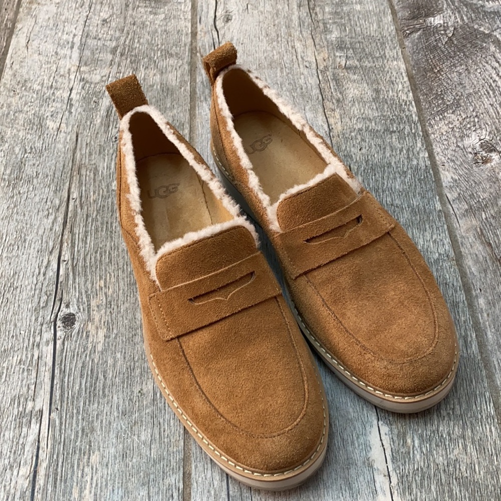 Ugg Atwater Spill Seam Wedge Loafer 8.5